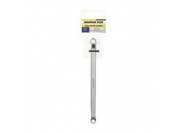 Llave Estrella Acodada Plus Acero Cromo Vanadio 6x7 DIN 838. Llave Doble Boca Acodada, Llave Fija Estrella Acodada