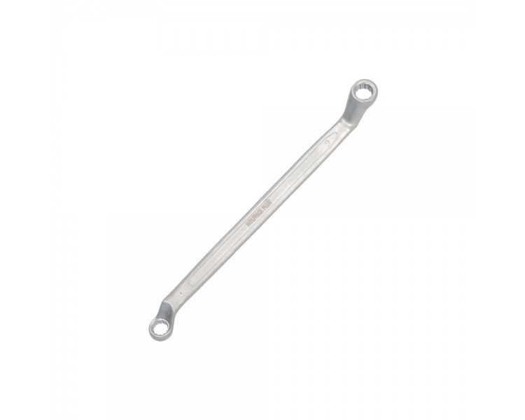 Llave Estrella Acodada Plus Acero Cromo Vanadio 8x9 DIN 838. Llave Doble Boca Acodada, Llave Fija Estrella Acodada