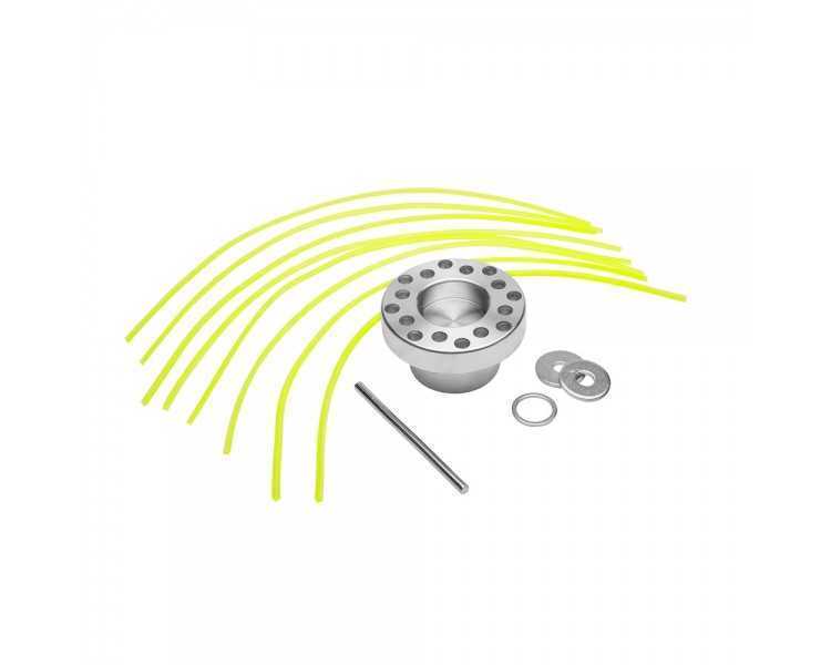 Cabezal Desbrozador Universal Realizado en Aluminio Salida 16 Hilos