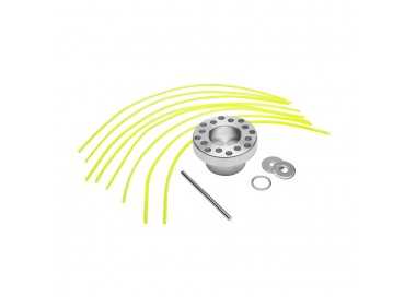 Cabezal Desbrozador Universal Realizado en Aluminio Salida 16 Hilos