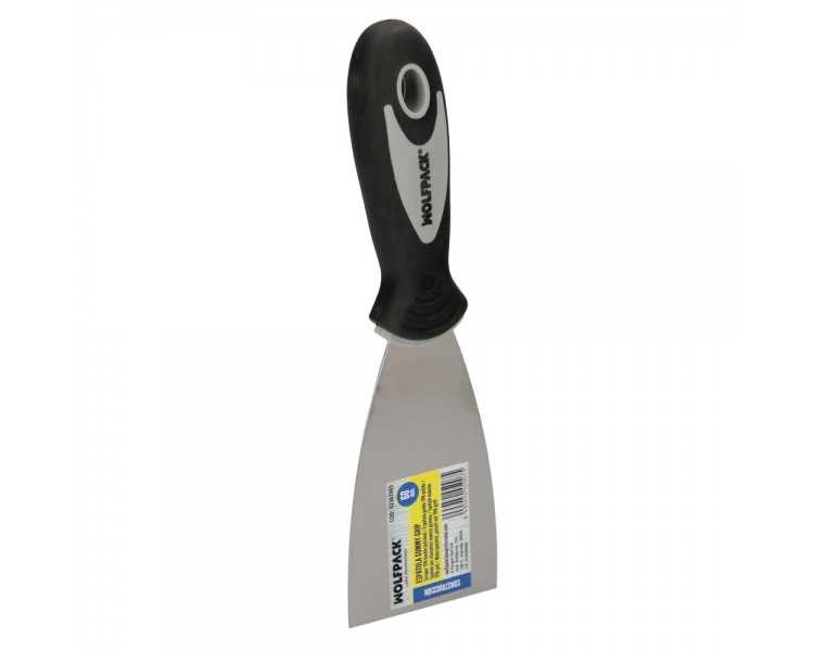 Espatula Mango Gummy Grip Hoja 60 mm. Espatula Yeso, Espatula Pintor, Espatula Masillas, Espatula Pladur, etc.
