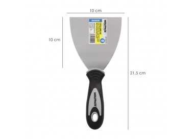Espatula Mango Gummy Grip Hoja 100 mm. Espatula Yeso, Espatula Pintor, Espatula Masillas, Espatula Pladur, etc.