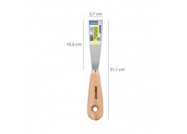 Espatula Mango Madera Hoja Acero 30 mm. Espatula Yeso, Espatula Pintor, Espatula Masillas, Espatula Pladur, etc.