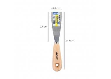 Espatula Mango Madera Hoja Acero 40 mm. Espatula Yeso, Espatula Pintor, Espatula Masillas, Espatula Pladur, etc.