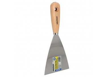 Espatula Mango Madera Hoja Acero 100 mm. Espatula Yeso, Espatula Pintor, Espatula Masillas, Espatula Pladur, etc.
