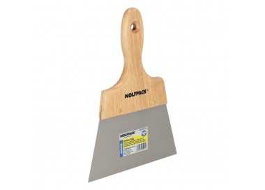 Espatula Techos Mango Madera Hoja Acero 90 x 160 mm. Espatula Yeso, Espatula Pintor, Espatula Masillas, Espatula Pladur, etc.