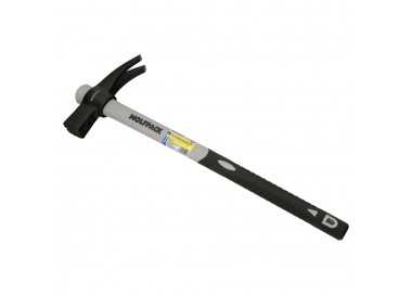 Martillo Encofrador Magentico Fibra Vidrio Mango Fibra Vidrio Con Empuñadura Antideslizante. 700 Gramos 50 cm.