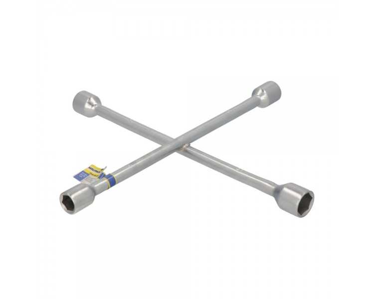 Llave Cruz Wolfpack 17x19x21x23 mm. Para Coche