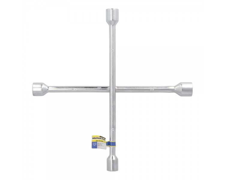 Llave Cruz Wolfpack 17x19x21x23 mm. Para Coche