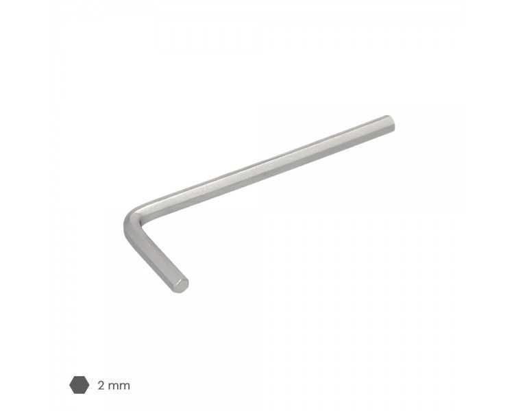 Llave Allen Standar Acero Cromo Vanadio Profesional 2,0 mm. Llave Hexagonal, Llave Allen Taller Mecanica, Llave Allen Bricolaje