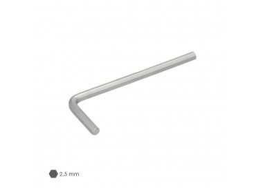 Llave Allen Standar Acero Cromo Vanadio Profesional 2,5 mm. Llave Hexagonal, Llave Allen Taller Mecanica, Llave Allen Bricolaje
