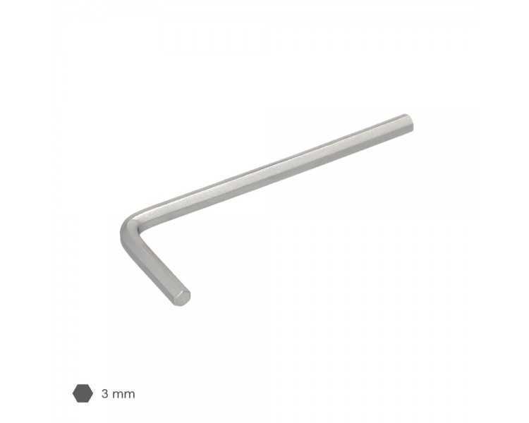 Llave Allen Standar Acero Cromo Vanadio Profesional 3,0 mm. Llave Hexagonal, Llave Allen Taller Mecanica, Llave Allen Bricolaje