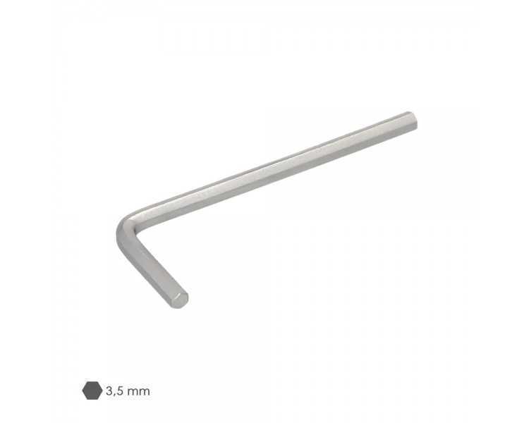 Llave Allen Standar Acero Cromo Vanadio Profesional 3,5 mm. Llave Hexagonal, Llave Allen Taller Mecanica, Llave Allen Bricolaje