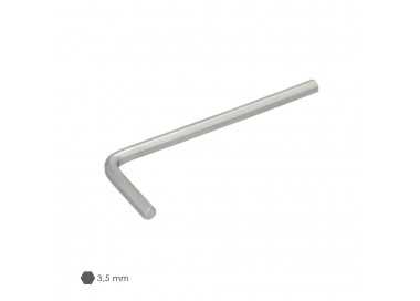 Llave Allen Standar Acero Cromo Vanadio Profesional 3,5 mm. Llave Hexagonal, Llave Allen Taller Mecanica, Llave Allen Bricolaje