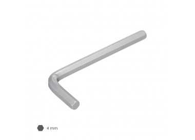 Llave Allen Standar Acero Cromo Vanadio Profesional 4,0 mm. Llave Hexagonal, Llave Allen Taller Mecanica, Llave Allen Bricolaje