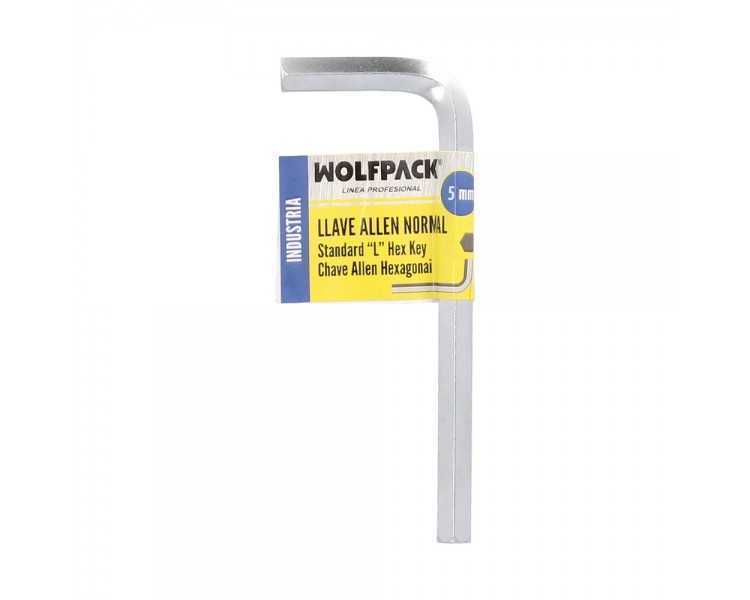 Llave Allen Standar Acero Cromo Vanadio Profesional 5,0 mm. Llave Hexagonal, Llave Allen Taller Mecanica, Llave Allen Bricolaje