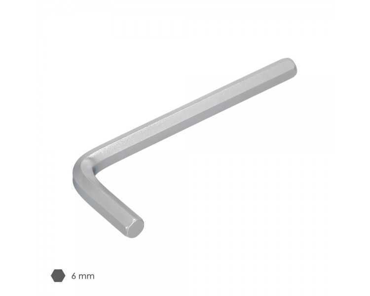 Llave Allen Standar Acero Cromo Vanadio Profesional 6,0 mm. Llave Hexagonal, Llave Allen Taller Mecanica, Llave Allen Bricolaje