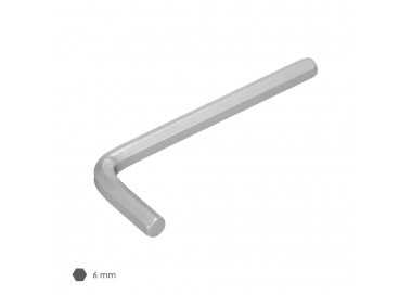 Llave Allen Standar Acero Cromo Vanadio Profesional 6,0 mm. Llave Hexagonal, Llave Allen Taller Mecanica, Llave Allen Bricolaje