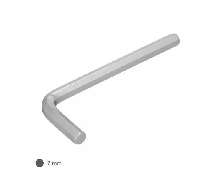 Llave Allen Standar Acero Cromo Vanadio Profesional 7,0 mm. Llave Hexagonal, Llave Allen Taller Mecanica, Llave Allen Bricolaje