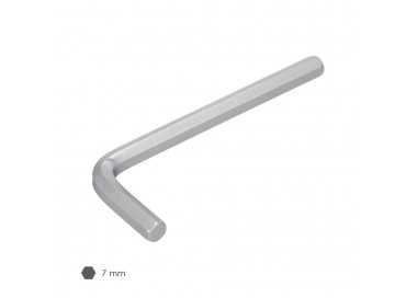 Llave Allen Standar Acero Cromo Vanadio Profesional 7,0 mm. Llave Hexagonal, Llave Allen Taller Mecanica, Llave Allen Bricolaje
