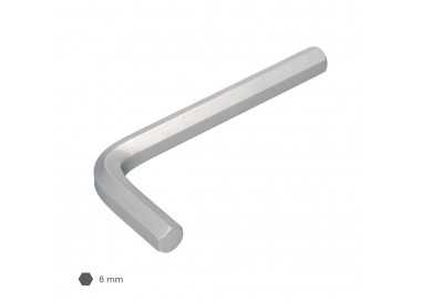 Llave Allen Standar Acero Cromo Vanadio Profesional 8,0 mm. Llave Hexagonal, Llave Allen Taller Mecanica, Llave Allen Bricolaje