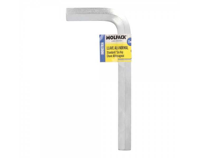 Llave Allen Standar Acero Cromo Vanadio Profesional 12,0 mm. Llave Hexagonal, Llave Allen Taller Mecanica, Llave Allen Bricolaje