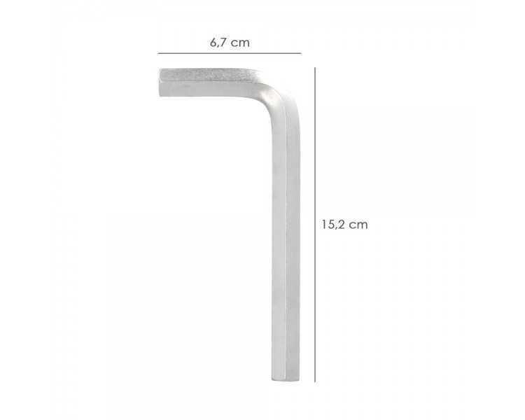 Llave Allen Standar Acero Cromo Vanadio Profesional 14 mm. Llave Hexagonal, Llave Allen Taller Mecanica, Llave Allen Bricolaje