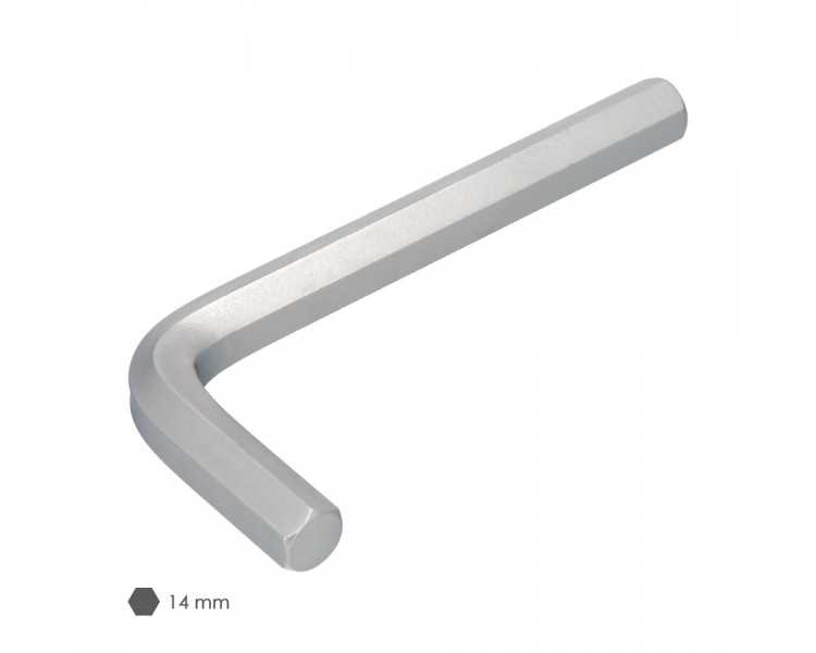 Llave Allen Standar Acero Cromo Vanadio Profesional 14 mm. Llave Hexagonal, Llave Allen Taller Mecanica, Llave Allen Bricolaje