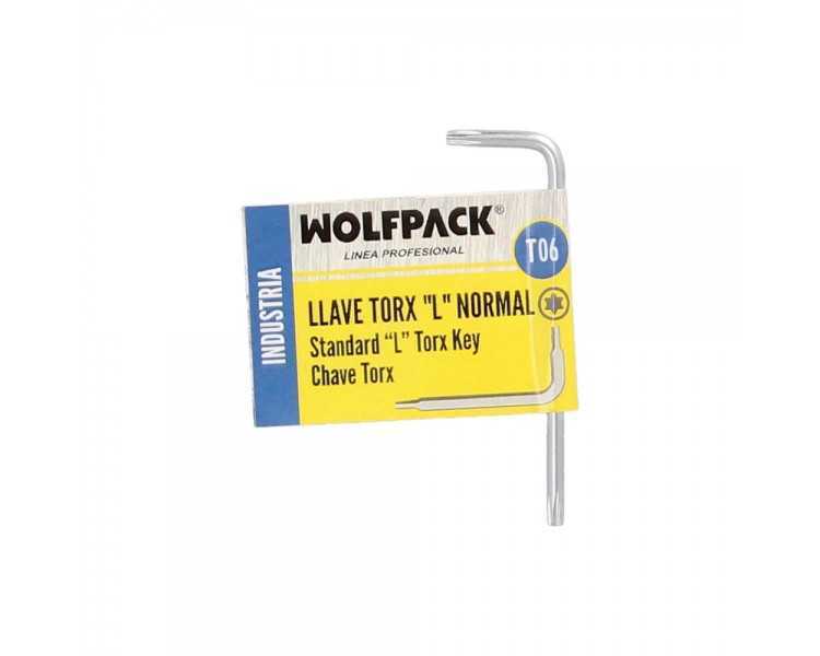 Llave Torx Standar Acero Cromo Vanadio Profesional T06 mm. Llave Estrella, Llave Allen Estrella