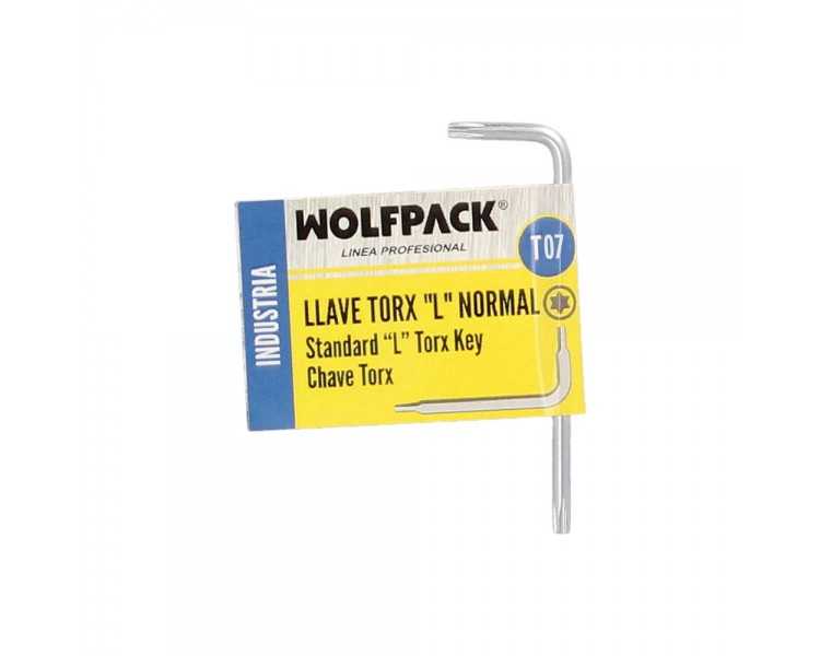 Llave Torx Standar Acero Cromo Vanadio Profesional T07 mm. Llave Estrella, Llave Allen Estrella