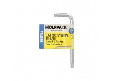 Llave Torx Inviolable Standar Acero Cromo Vanadio Profesional T09 mm. Llave Estrella, Llave Allen Estrella