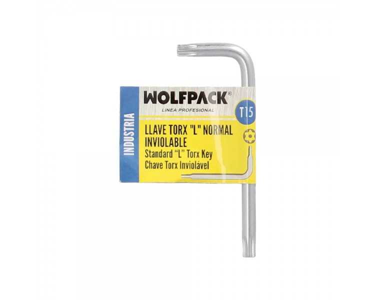 Llave Torx Inviolable Standar Acero Cromo Vanadio Profesional T15 mm. Llave Estrella, Llave Allen Estrella