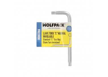 Llave Torx Inviolable Standar Acero Cromo Vanadio Profesional T15 mm. Llave Estrella, Llave Allen Estrella