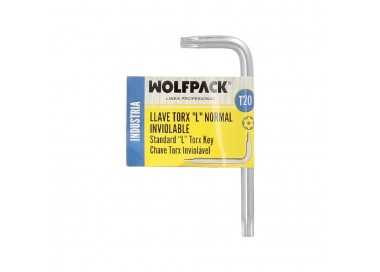 Llave Torx Inviolable Standar Acero Cromo Vanadio Profesional T20 mm. Llave Estrella, Llave Allen Estrella