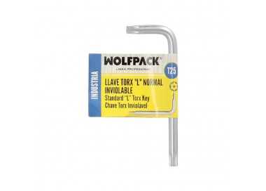 Llave Torx Inviolable Standar Acero Cromo Vanadio Profesional T25 mm. Llave Estrella, Llave Allen Estrella