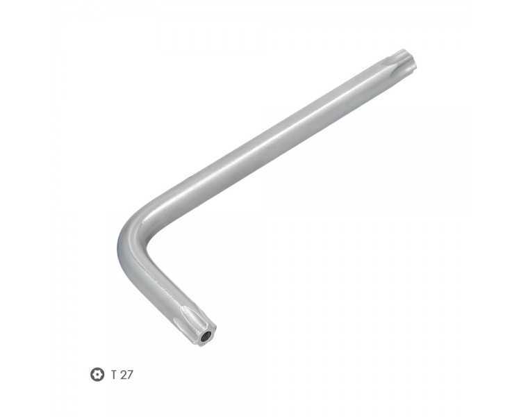 Llave Torx Inviolable Standar Acero Cromo Vanadio Profesional T27 mm. Llave Estrella, Llave Allen Estrella
