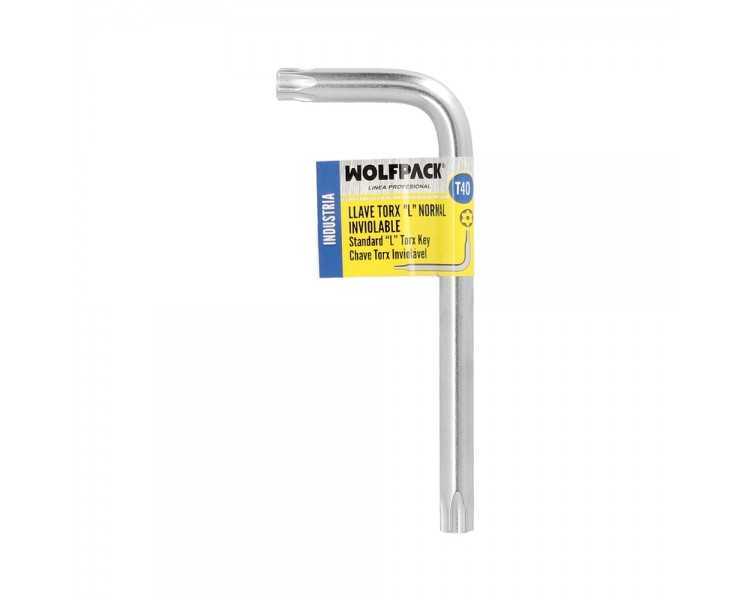 Llave Torx Inviolable Standar Acero Cromo Vanadio Profesional T40 mm. Llave Estrella, Llave Allen Estrella