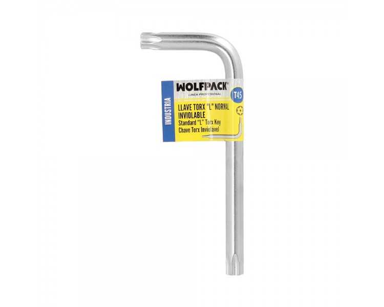 Llave Torx Inviolable Standar Acero Cromo Vanadio Profesional T45 mm. Llave Estrella, Llave Allen Estrella