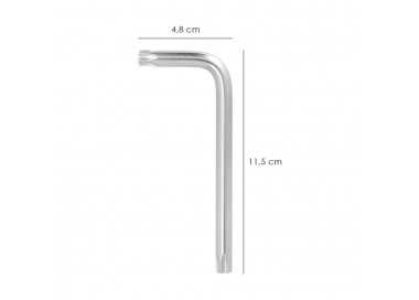 Llave Torx Inviolable Standar Acero Cromo Vanadio Profesional T50 mm. Llave Estrella, Llave Allen Estrella