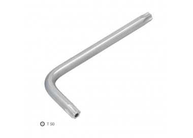 Llave Torx Inviolable Standar Acero Cromo Vanadio Profesional T50 mm. Llave Estrella, Llave Allen Estrella