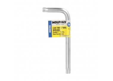 Llave Torx Inviolable Standar Acero Cromo Vanadio Profesional T50 mm. Llave Estrella, Llave Allen Estrella