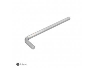 Llave Allen Larga Acero Cromo Vanadio Profesional 1,5 mm. Llave Hexagonal, Llave Allen Taller Mecanica, Llave Allen Bricolaje