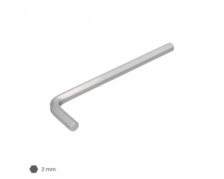 Llave Allen Larga Acero Cromo Vanadio Profesional 2,0 mm. Llave Hexagonal, Llave Allen Taller Mecanica, Llave Allen Bricolaje