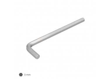 Llave Allen Larga Acero Cromo Vanadio Profesional 3,0 mm. Llave Hexagonal, Llave Allen Taller Mecanica, Llave Allen Bricolaje