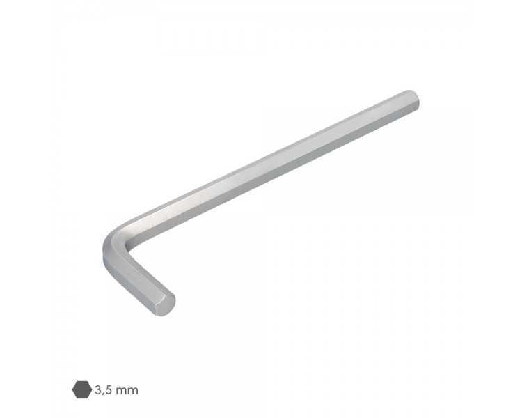 Llave Allen Larga Acero Cromo Vanadio Profesional 3,5 mm. Llave Hexagonal, Llave Allen Taller Mecanica, Llave Allen Bricolaje
