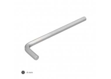 Llave Allen Larga Acero Cromo Vanadio Profesional 4,0 mm. Llave Hexagonal, Llave Allen Taller Mecanica, Llave Allen Bricolaje