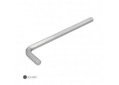 Llave Allen Larga Acero Cromo Vanadio Profesional 4,5 mm. Llave Hexagonal, Llave Allen Taller Mecanica, Llave Allen Bricolaje