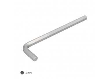 Llave Allen Larga Acero Cromo Vanadio Profesional 5,0 mm. Llave Hexagonal, Llave Allen Taller Mecanica, Llave Allen Bricolaje