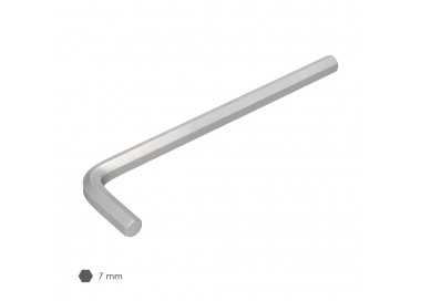 Llave Allen Larga Acero Cromo Vanadio Profesional 7,0 mm. Llave Hexagonal, Llave Allen Taller Mecanica, Llave Allen Bricolaje