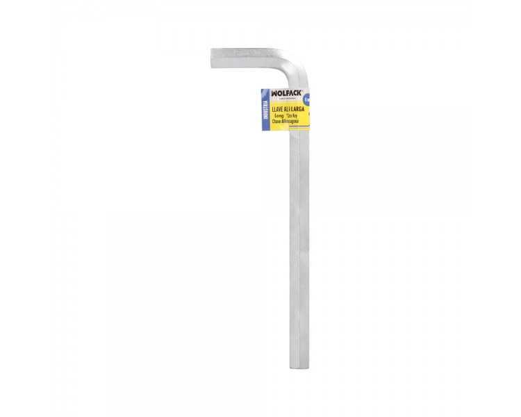 Llave Allen Larga Acero Cromo Vanadio Profesional 8,0 mm. Llave Hexagonal, Llave Allen Taller Mecanica, Llave Allen Bricolaje